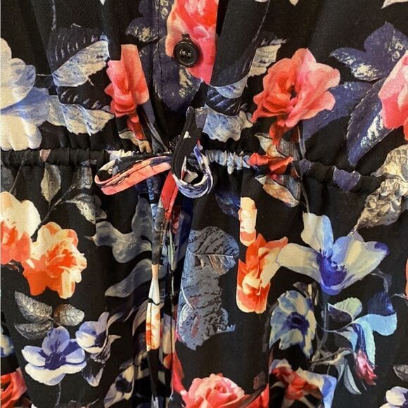 Rebecca Minkoff Aston Floral Button Up Dress NWT Size L - Picture 10 of 16
